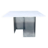 Minimalist Marble Floating Dining Table, Italy, 1970s