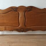 Solid wood headboard and footboard