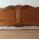 Solid wood headboard and footboard