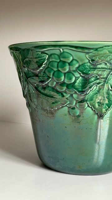 Cache-POT Barbotine GIEN Vintage