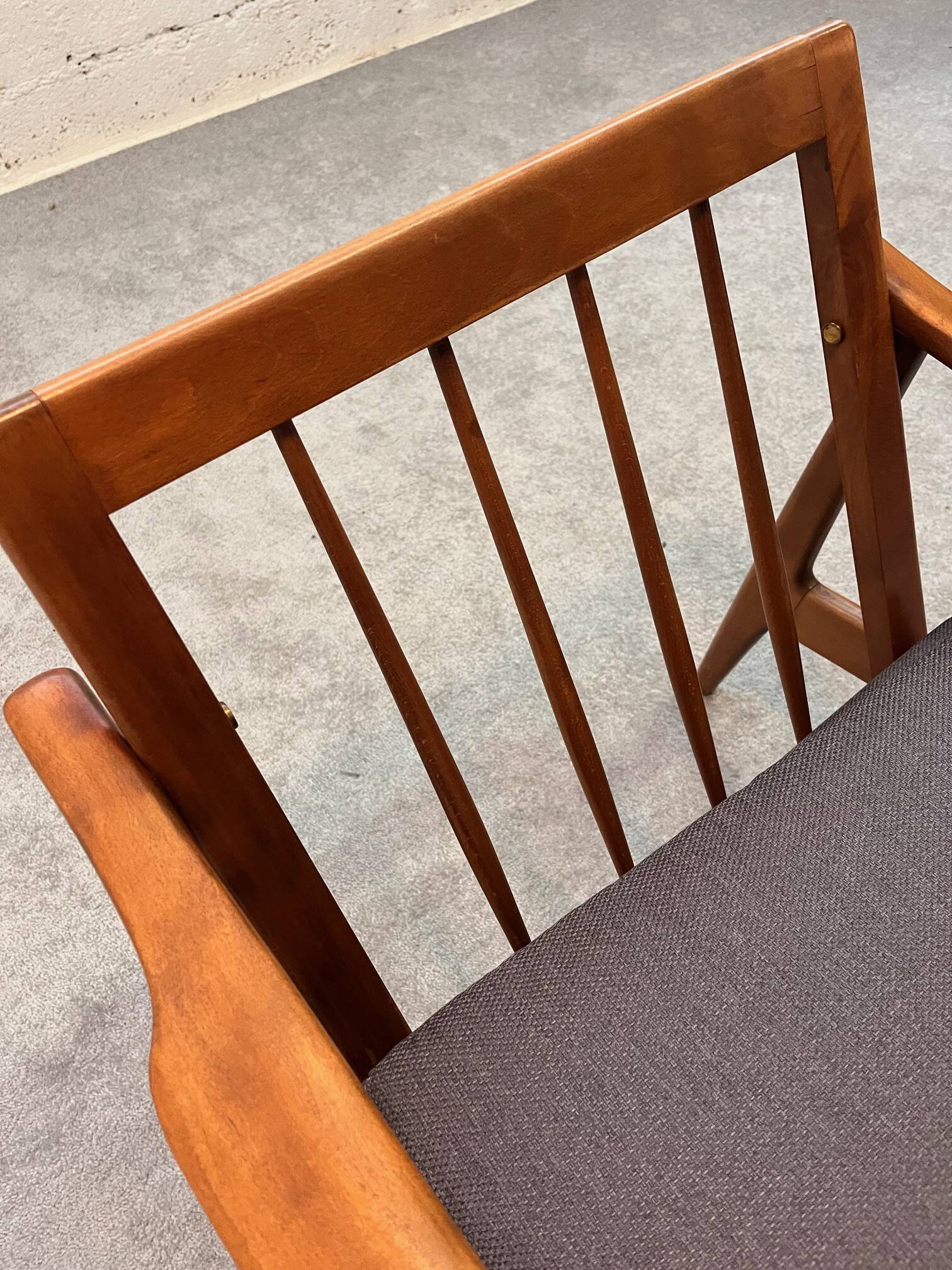 Fauteuil scandinave vintage