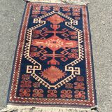 Tapis d'orient turc yagcibedir, 1.17 x 0.75 mètres, en laine