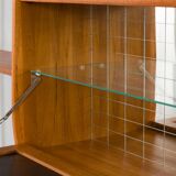 Scandinavian  free standing  Ergo wall unit bar cabinet and 3 cabinets and with 7 shelves,  by John