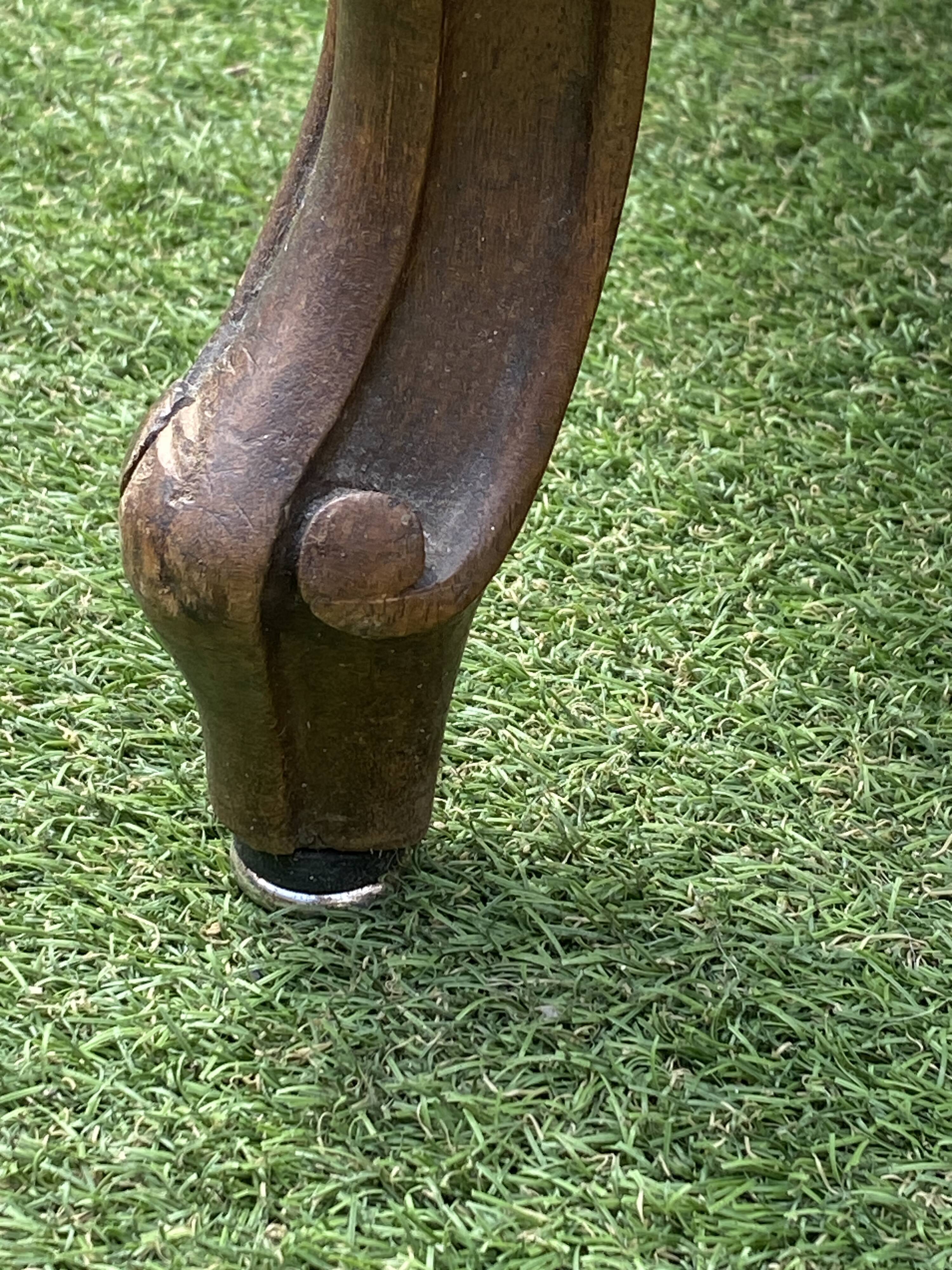 Louis XV style wingback armchair