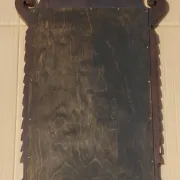Antique Georgian Style Wall Mirror in Carved and Gilded Walnut