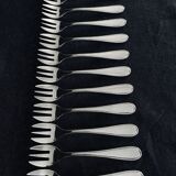 12 fourchettes à huîtres perles