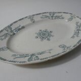 Plat ovale compiegne terre de fer