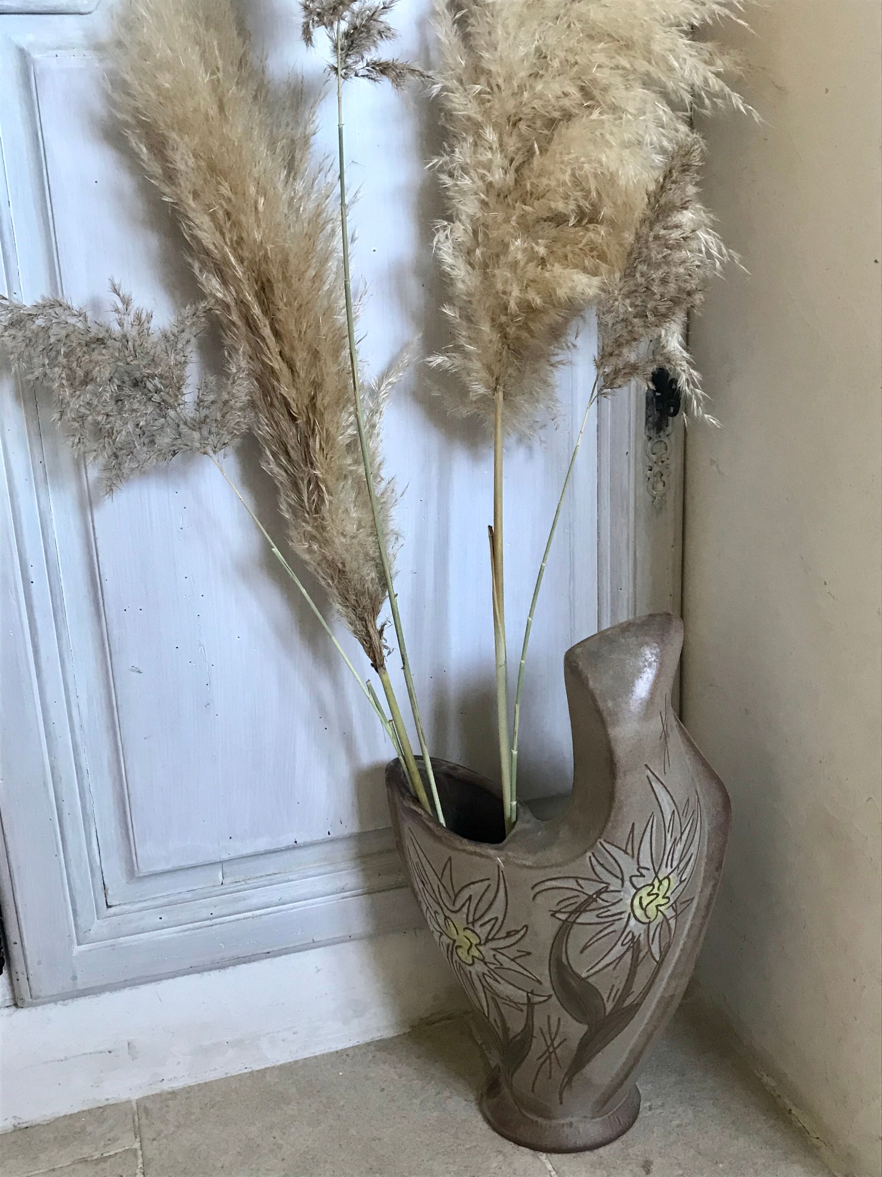 Vallauris zoomorphic vase 45cm