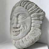 Stone sculpture 1950 face