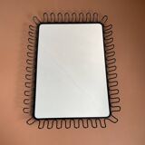 Vintage buckle mirror 58x72cm