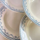 Soup plates Arras Sarreguemines