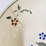 Deep plates, Saint-Amand earthenware, Bill model