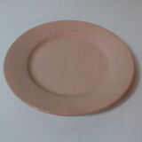 Old plate plate pink sepia Moulin des Loups
