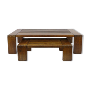 Ensemble de 2 tables basses «