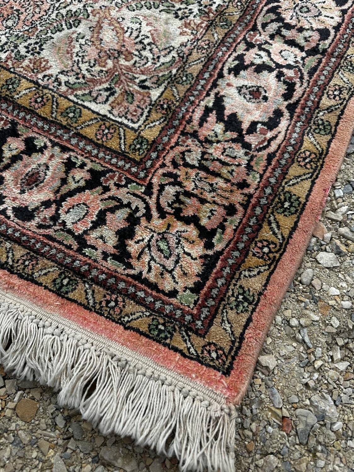 Persian silk rug