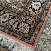Persian silk rug