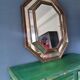 Old octagonal mirror  82x102cm