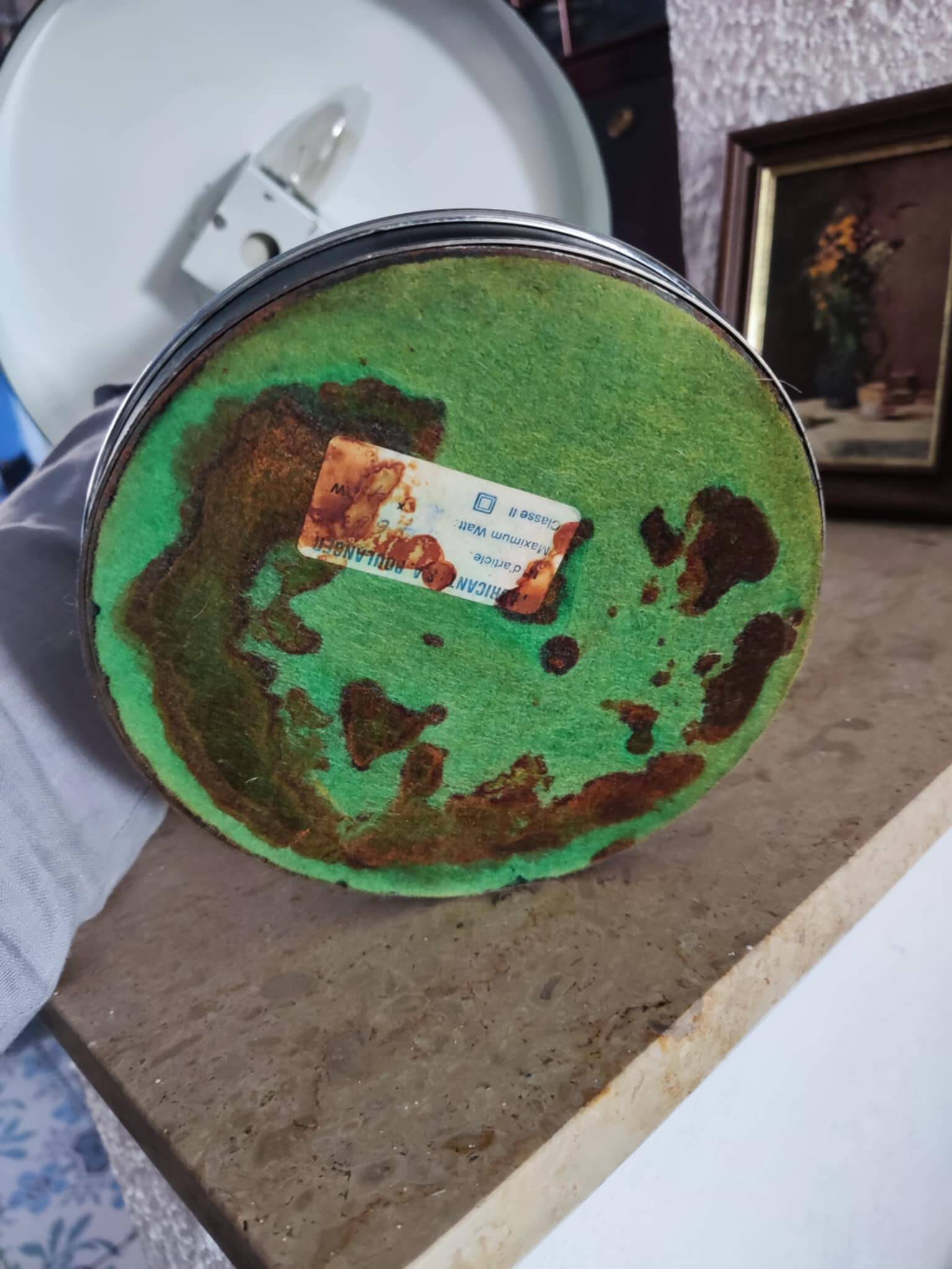 Vintage Bauhaus lamp attributed to Kaiser Leuchten by Boulanger, 1960