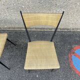 4 chairs Vintage Colette Gueden