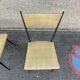 4 chaises vintage Colette Gueden