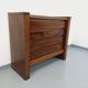 Meuble de rangement commode vintage Maison Regain en orme massif des années 80