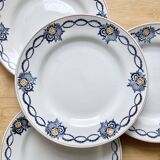 4 Terre de fer flat plates - Saint-Amand