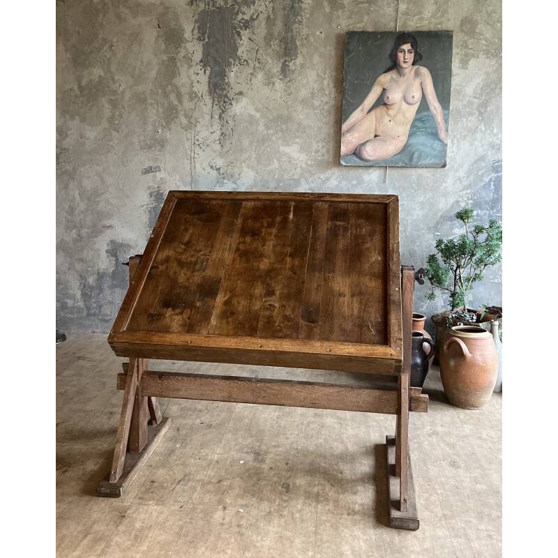 Old photographic table
