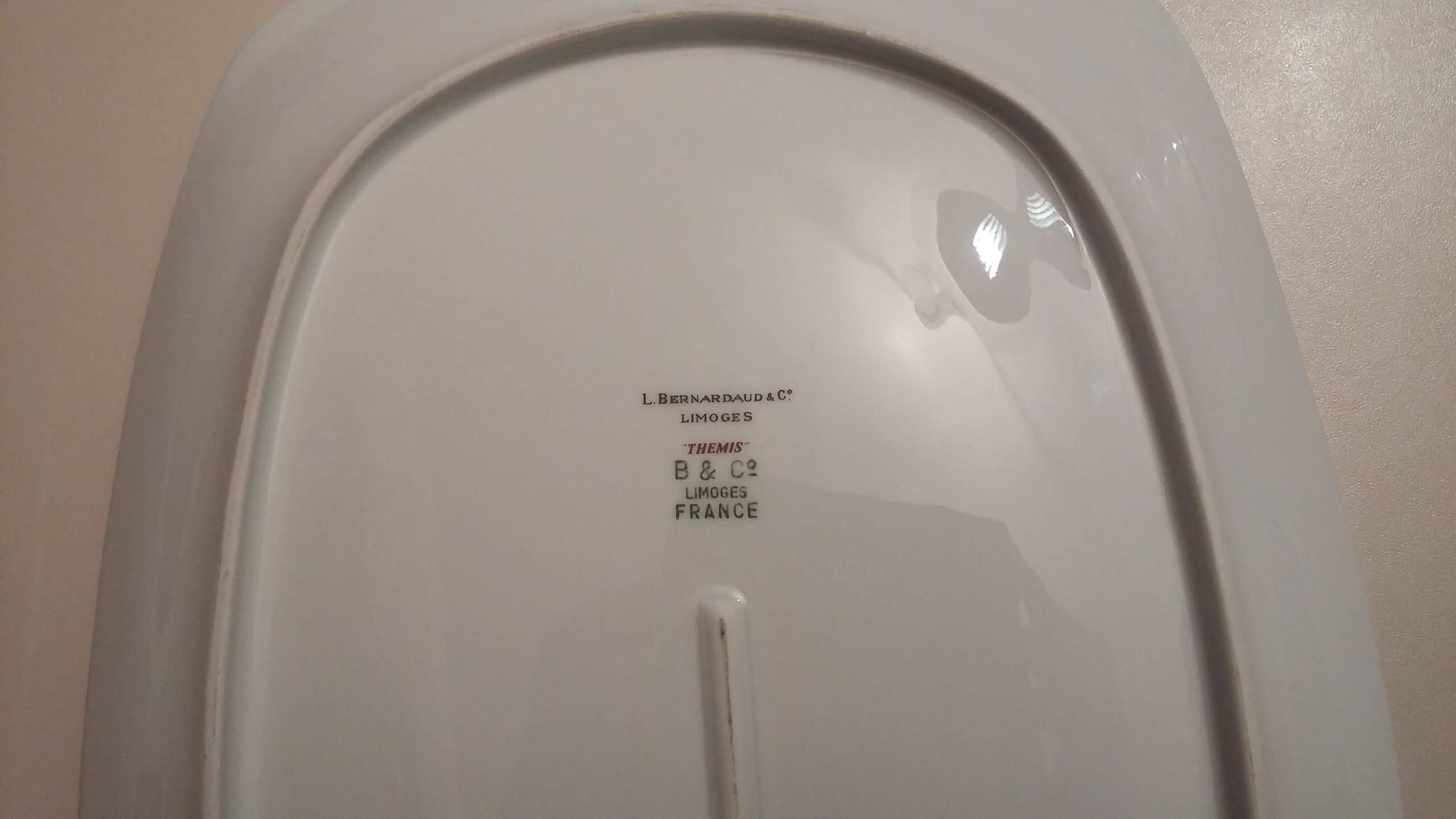 2 serving dishes Bernardaud Limoges