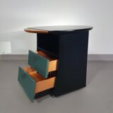 Ensemble Giorgetti 1990 par Umberto Asnago / tables de chevet / tables d'appoint