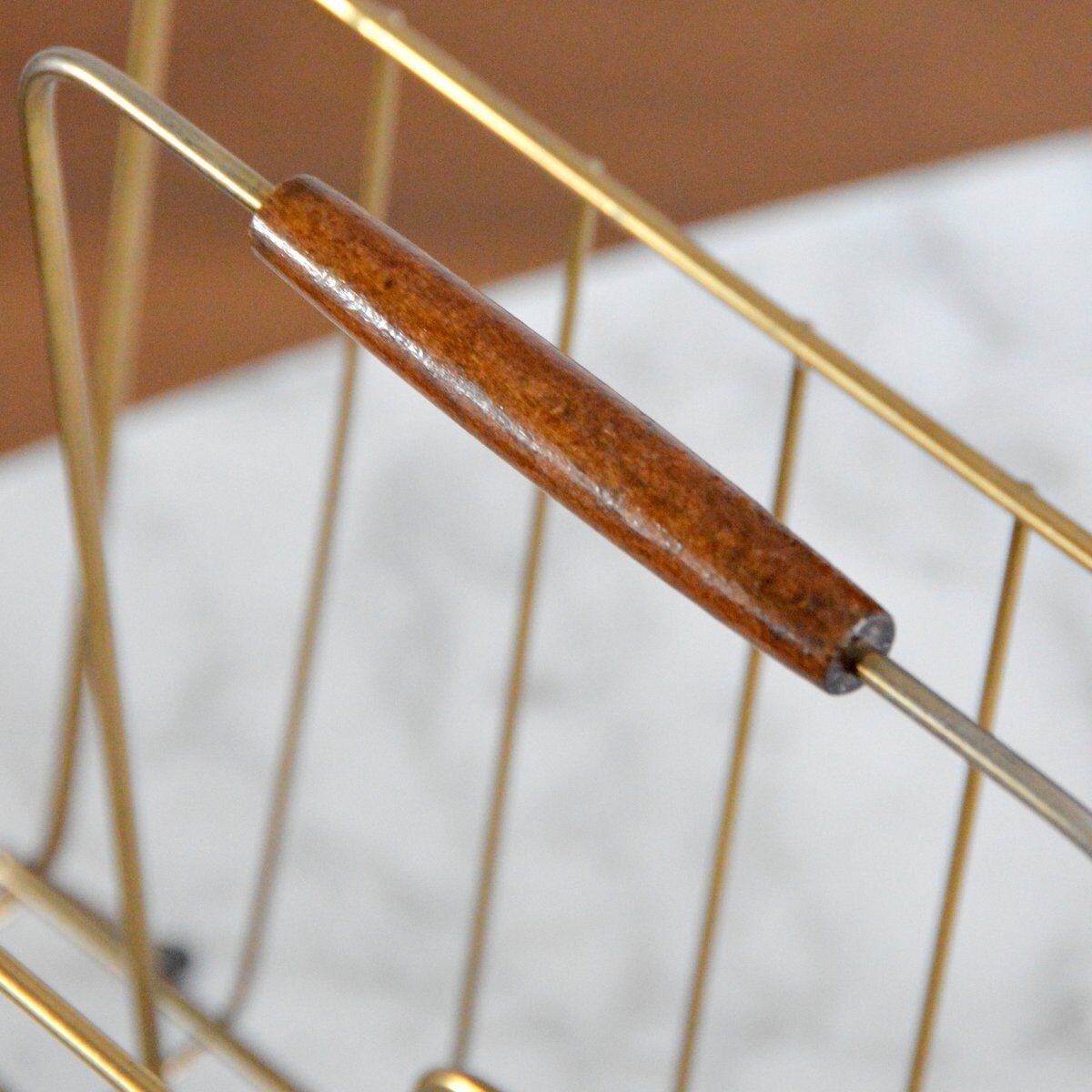 Vintage magazine holder 1950s