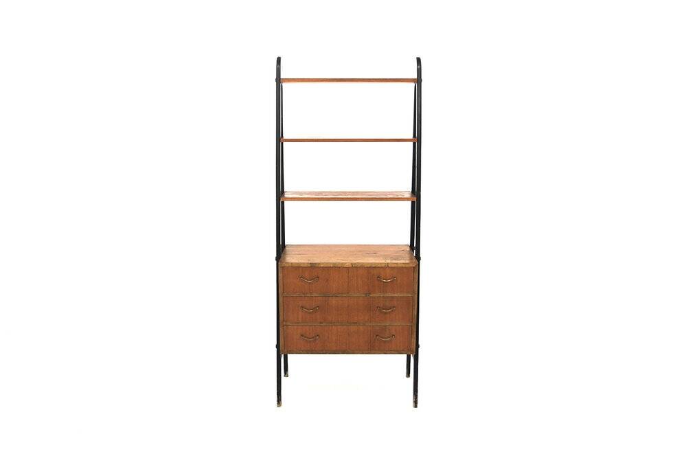 Teak bookcase, Sweden, 1950