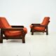 1970s Pair of Armchairs, Czechoslovakia