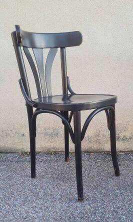 Pair of Fischel bistro chairs
