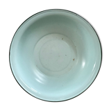 Mint green enamelled sheet basin