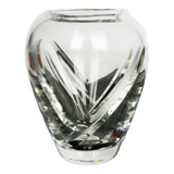 1980s crystal vase, Royal Doulton, UK