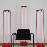 3 floor lamps Zerbetto Flli. model "DUO" designed by Boccato, Gigante and Zambusi in 1978