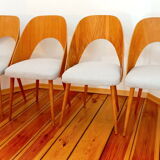 Czechoslovakian Chairs by A. Suman for Tatra Nabytok, 1960s, Set of 4