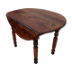 Table de ferme à rabats
