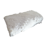 Old crochet bed cover 255 cm x 215 cm