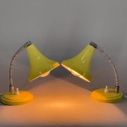 Paire de lampes de table italiennes du milieu du siècle