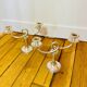 Magnificent pair of Chritofle candlesticks, Royaumont model - 1950s