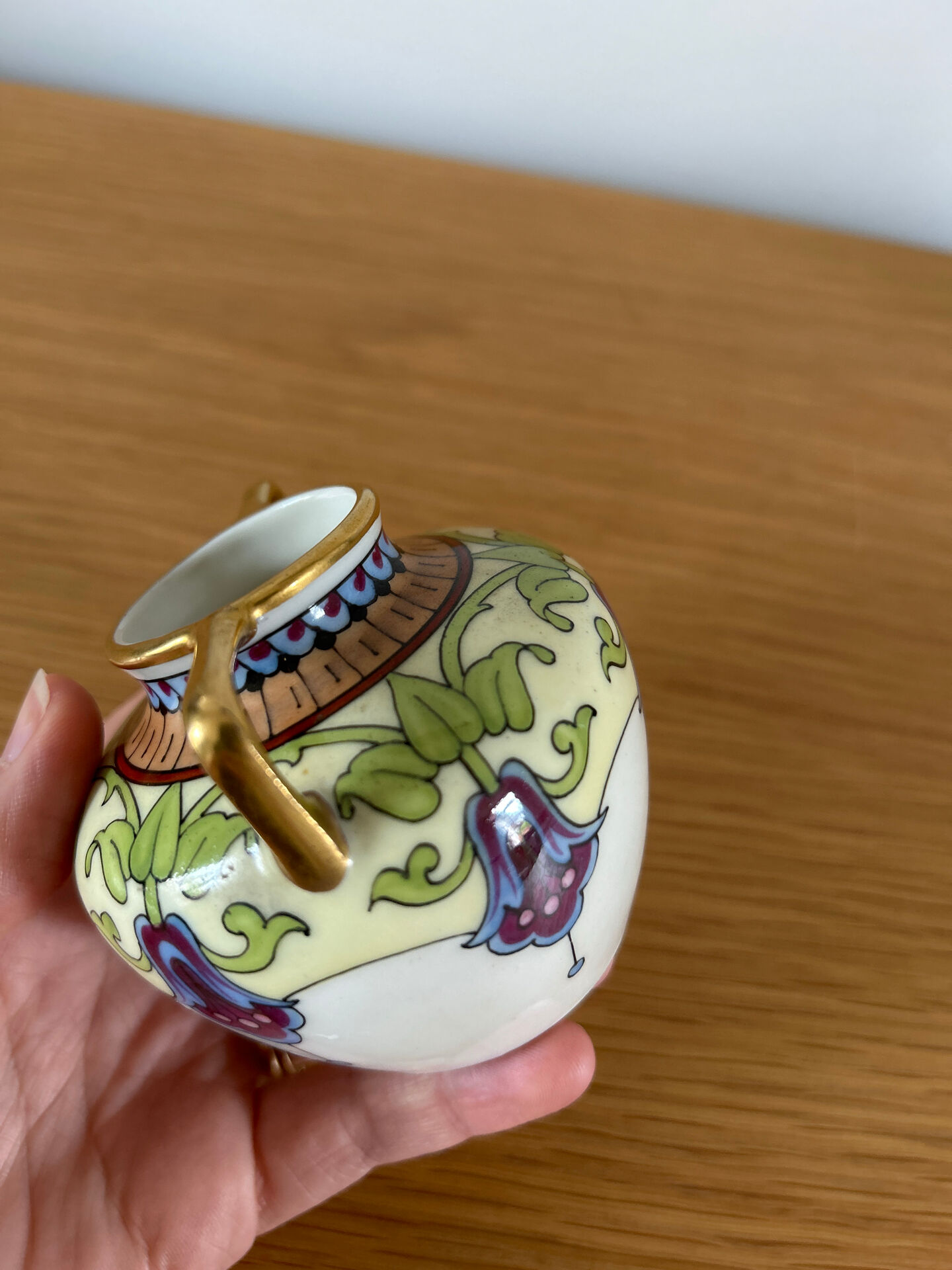 Vase Paul Hat porcelaine de Limoges