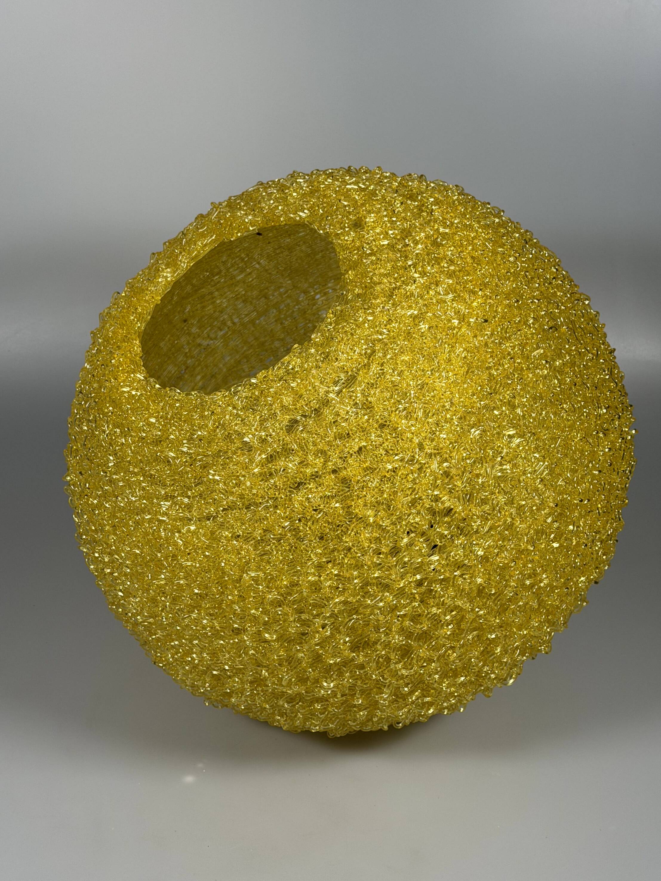 1960s/70s Ceiling Lamp  Globe Lamp Acrylic Plastic "Spaghetti" Style
