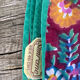 6 vintage Indian Simrane napkins
