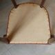 2 fauteuils bridges couleur terracotta
