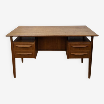 Bureau scandinave surélevé des 60s