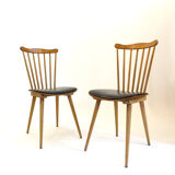Pair of menuet chairs by Baumann, 1960s