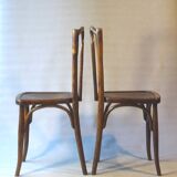 Two wooden chairs, Type 56 in the Thonet catalogue, circa 1920