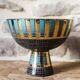 Seta Series footed bowl by Aldo Londi for Bitossi