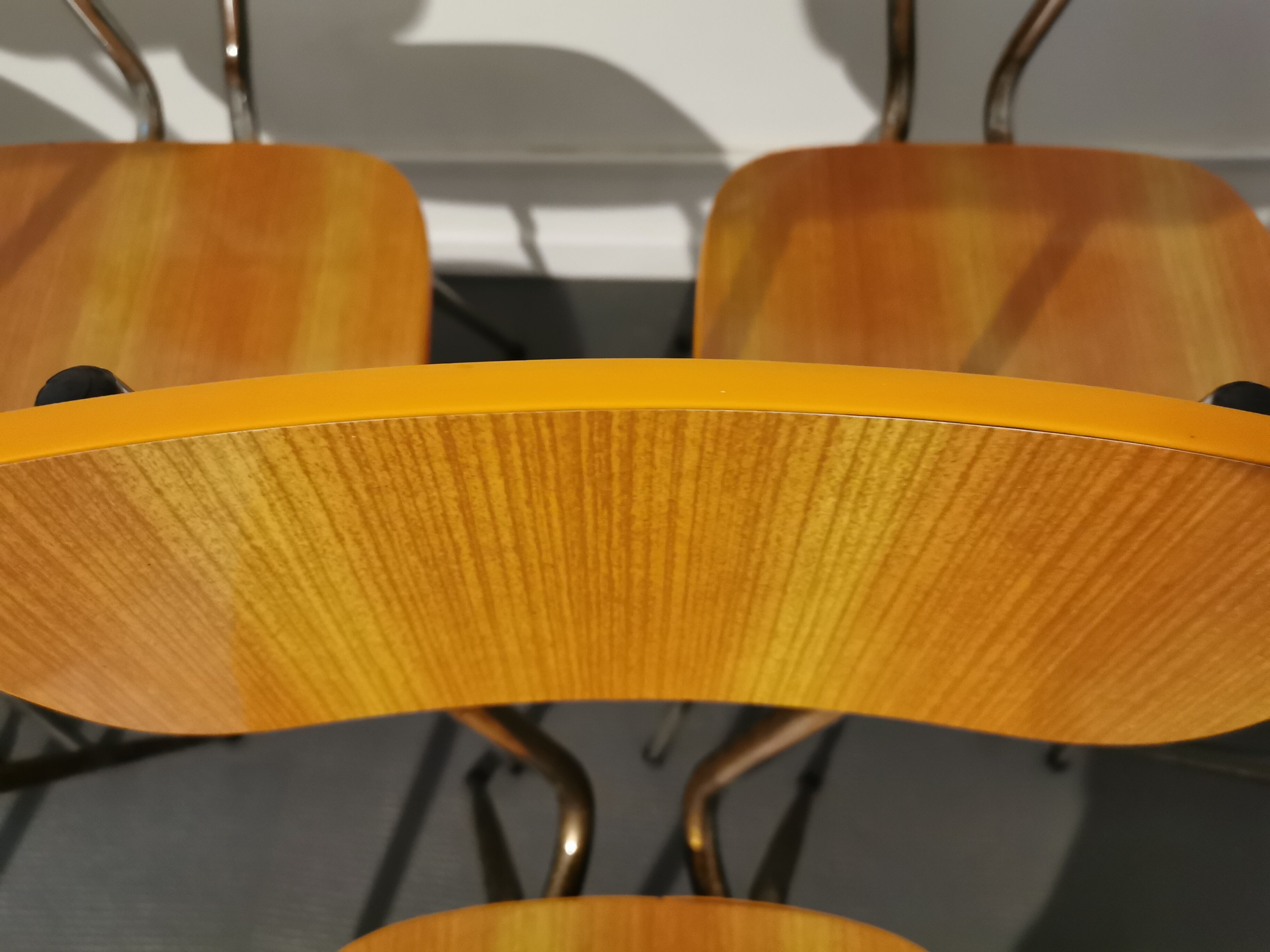 Set of 6 vintage formica chairs